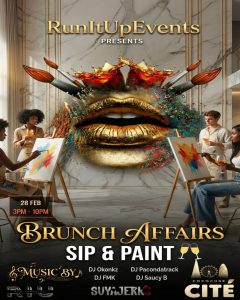Aldgate - Run it Up Events Presents - Sip & Paint